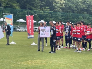 J2いわきFCがキャンプイン